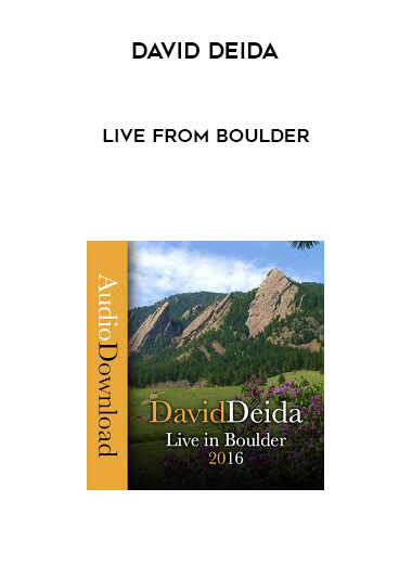 David Deida - Live from Boulder