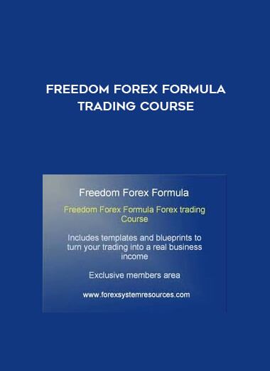 Freedom Forex Formula Trading Course