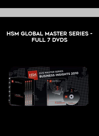 HSM Global Master Series - Full 7 DVDs