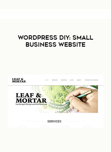 WordPress DIY: Small Business Website