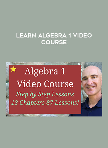 Learn Algebra 1 Video Course