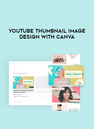 YouTube Thumbnail Image Design With Canva (Canva is Free)
