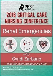 Cyndi Zarbano - Renal Emergencies courses available download now.