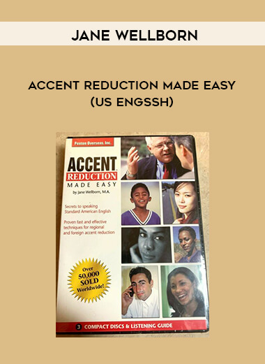 Jane Wellborn - Accent Reduction Made Easy (US EngSsh) courses available download now.