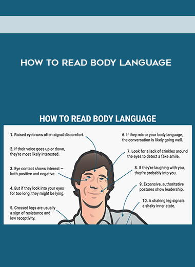 How to read body language courses available download now.