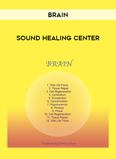 Sound Healing Center - Brain courses available download now.