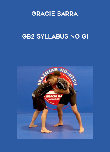 Gracie Barra GB2 Syllabus No Gi courses available download now.