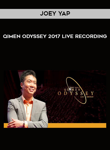 Joey Yap - QiMen Odyssey 2017 Live Recording courses available download now.