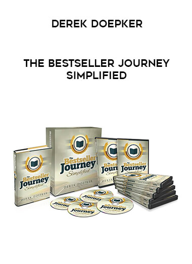 Derek Doepker - The Bestseller Journey Simplified courses available download now.