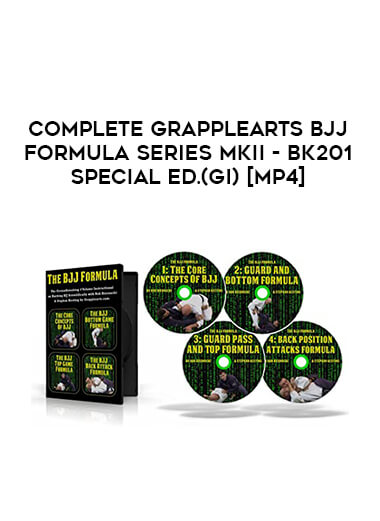 Complete GrappleArts BJJ Formula Series mkII - BK201 Special Ed.(Gi) [MP4] courses available download now.