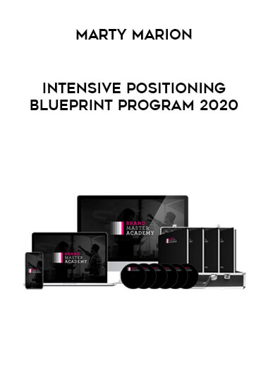 Marty Marion - Intensive Positioning Blueprint Program 2020 courses available download now.
