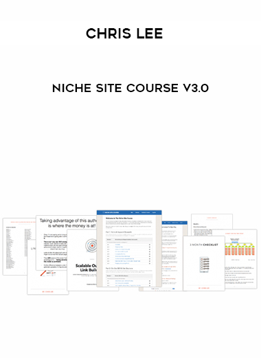 Chris Lee – Niche Site Course V3.0 courses available download now.