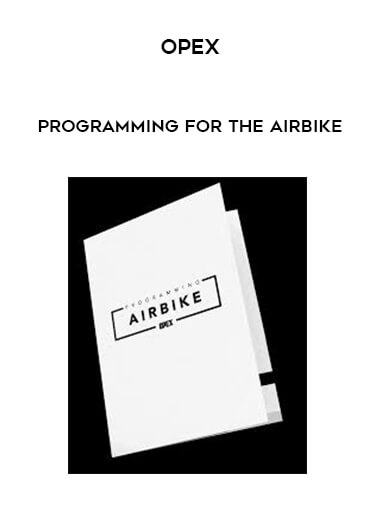 OPEX - Programming for the Airbike courses available download now.