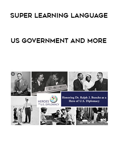 Super Learning Language - US Government and More courses available download now.