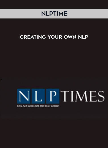 NLPTime – Creating Your Own NLP courses available download now.