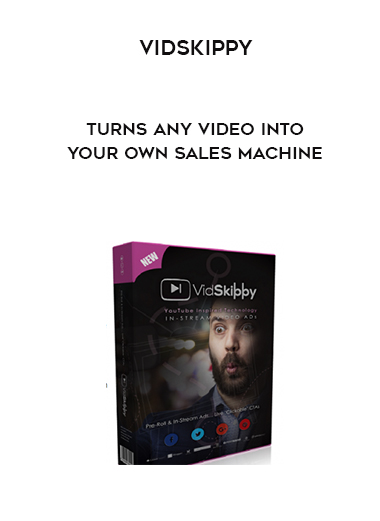 VidSkippy – Turns Any Video Into Your Own Sales Machine courses available download now.