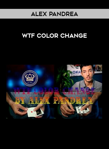 Alex Pandrea - WTF Color Change from https://illedu.info