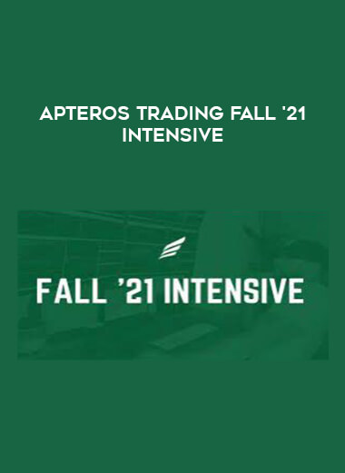 Apteros Trading Fall '21 Intensive from https://illedu.info