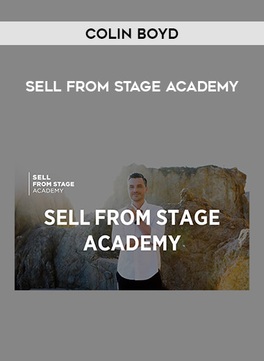 Colin Boyd - Sell From Stage Academy from https://illedu.info